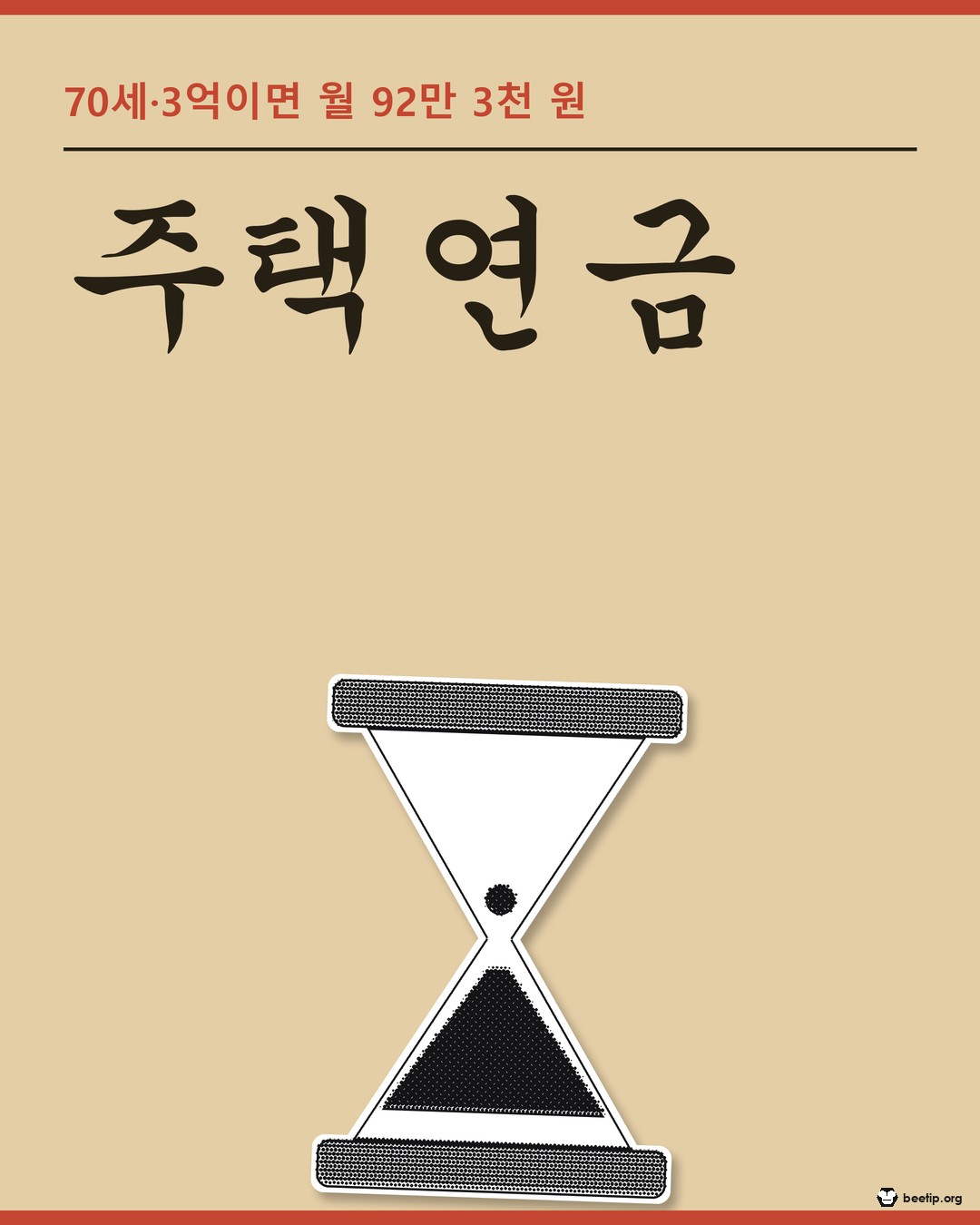 주택연금, 3억 집으로 70세에 월 92만 원 — 가입요건과 월지급금 전부